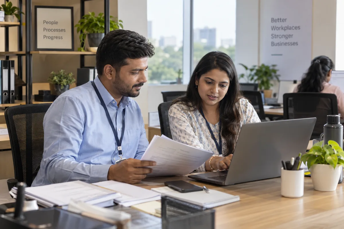 Workplace scene for Recruitment Process Outsourcing for Ongoing Hiring